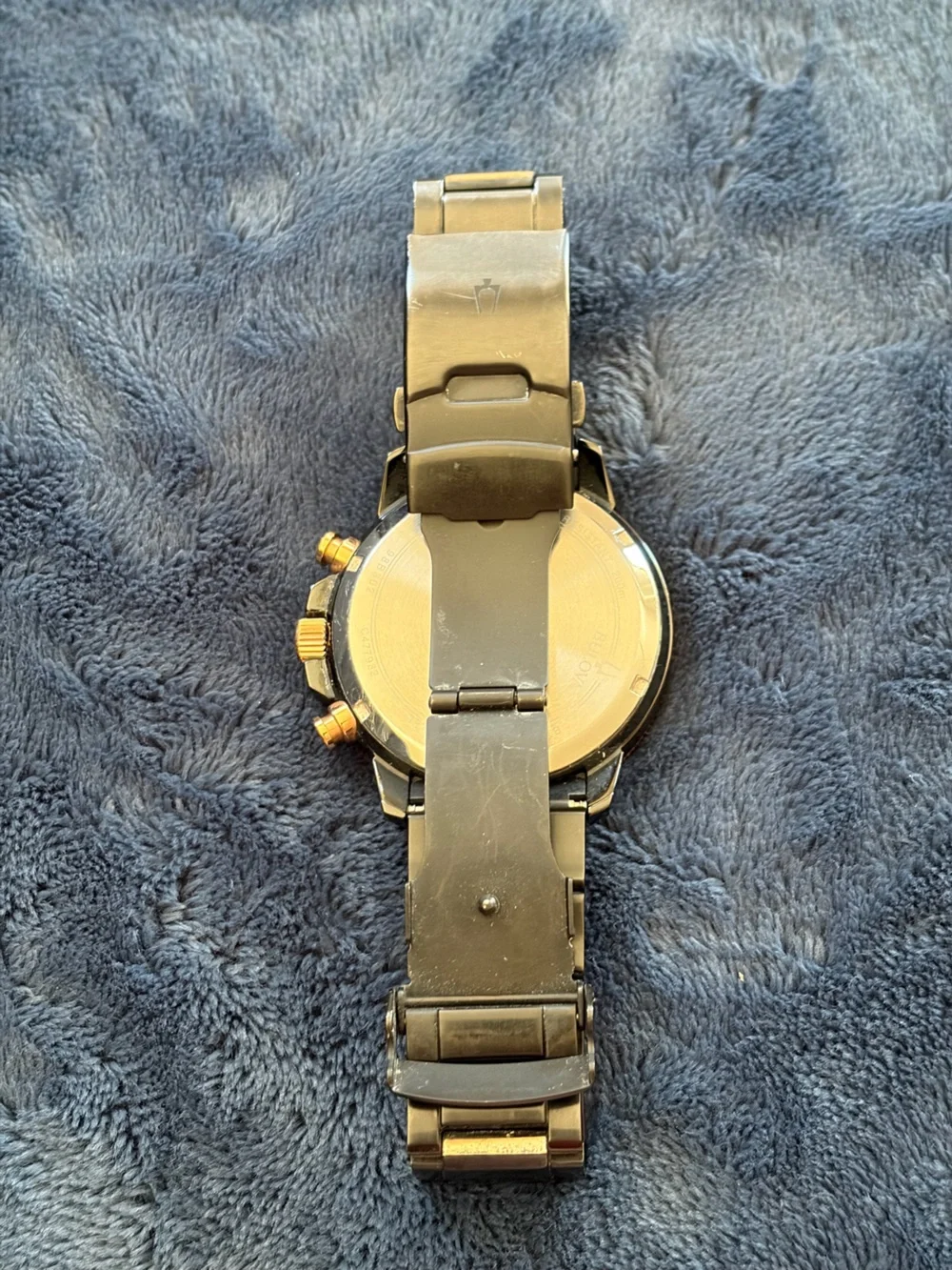 Bulova Marine Star 98B302 Chronograph Watch New Battery